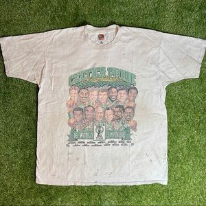Vintage NBA Boston Celtics Caricature Shirt
